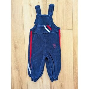 Vintage Sears Winnie The Pooh Velour Overalls